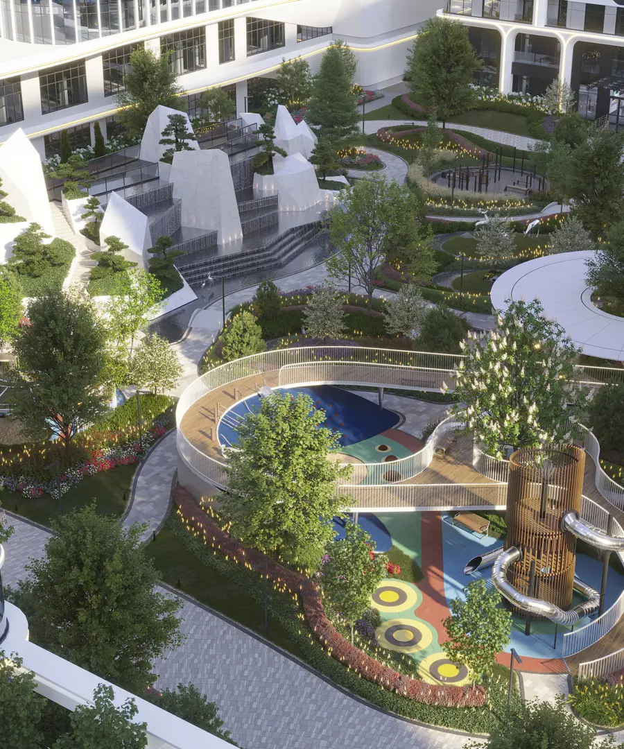 Закрытый двор 1.2 гектара