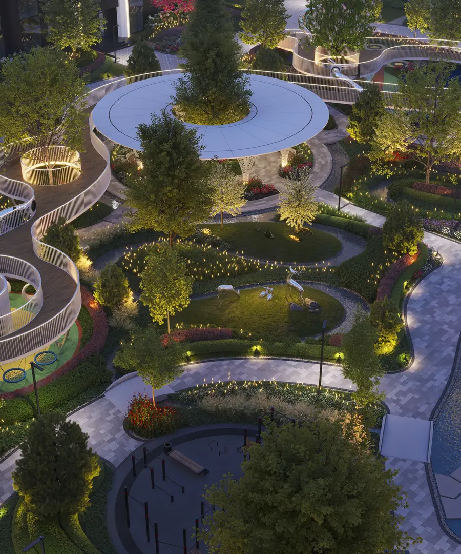 Закрытый двор 1.2 гектара